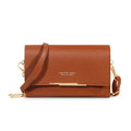 Haven & Loom Slim Wallet Crossbody - Cognac